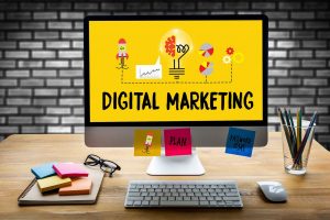 Bureau d'un spécialiste de marketing digital externalisé