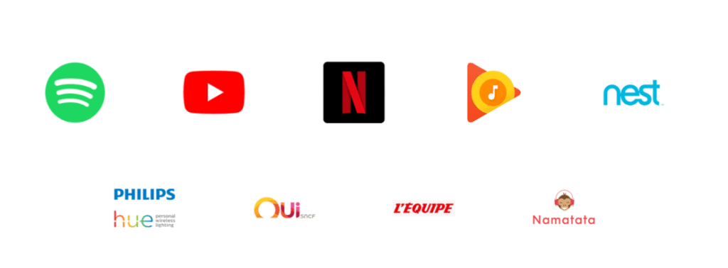 Commandes secondaires : OK GOOGLE