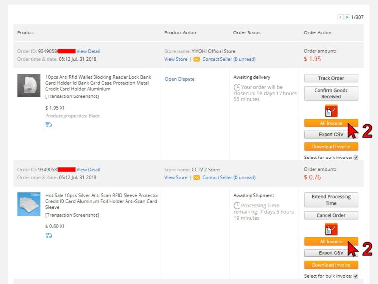 Comment faire facilement une facture AliExpress