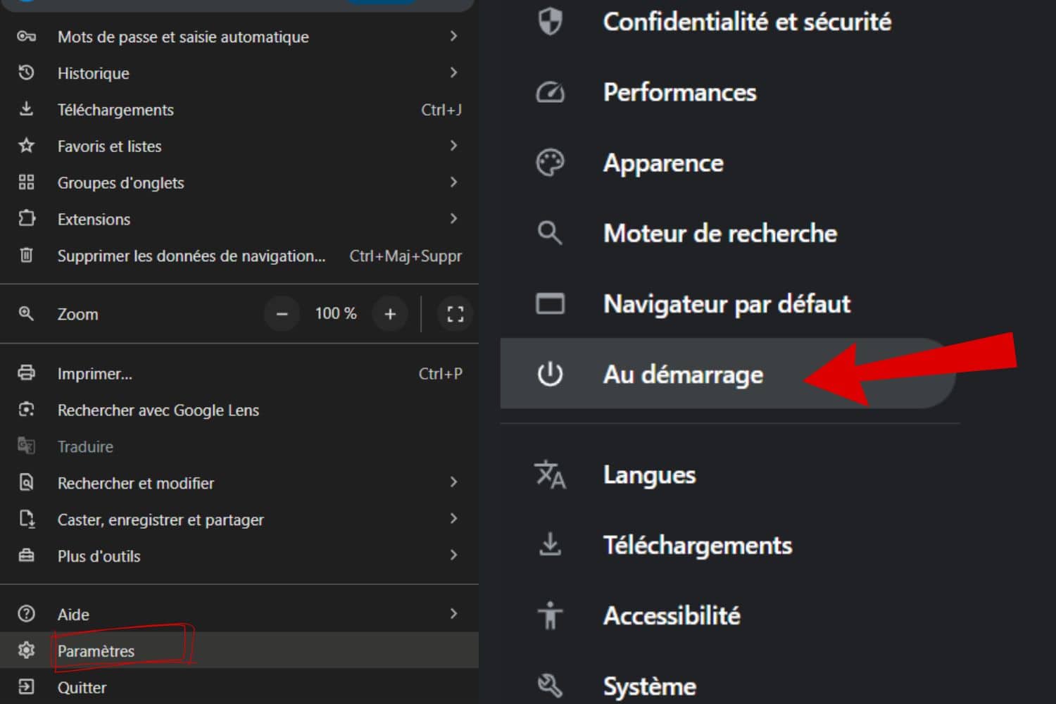 Comment mettre orange en page d'accueil sur Google Chrome