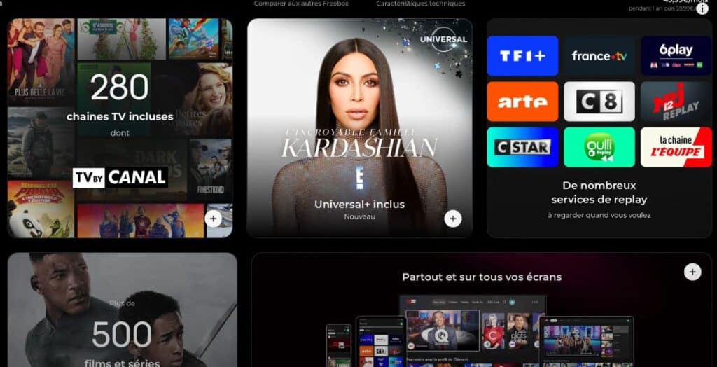 des films via Freebox