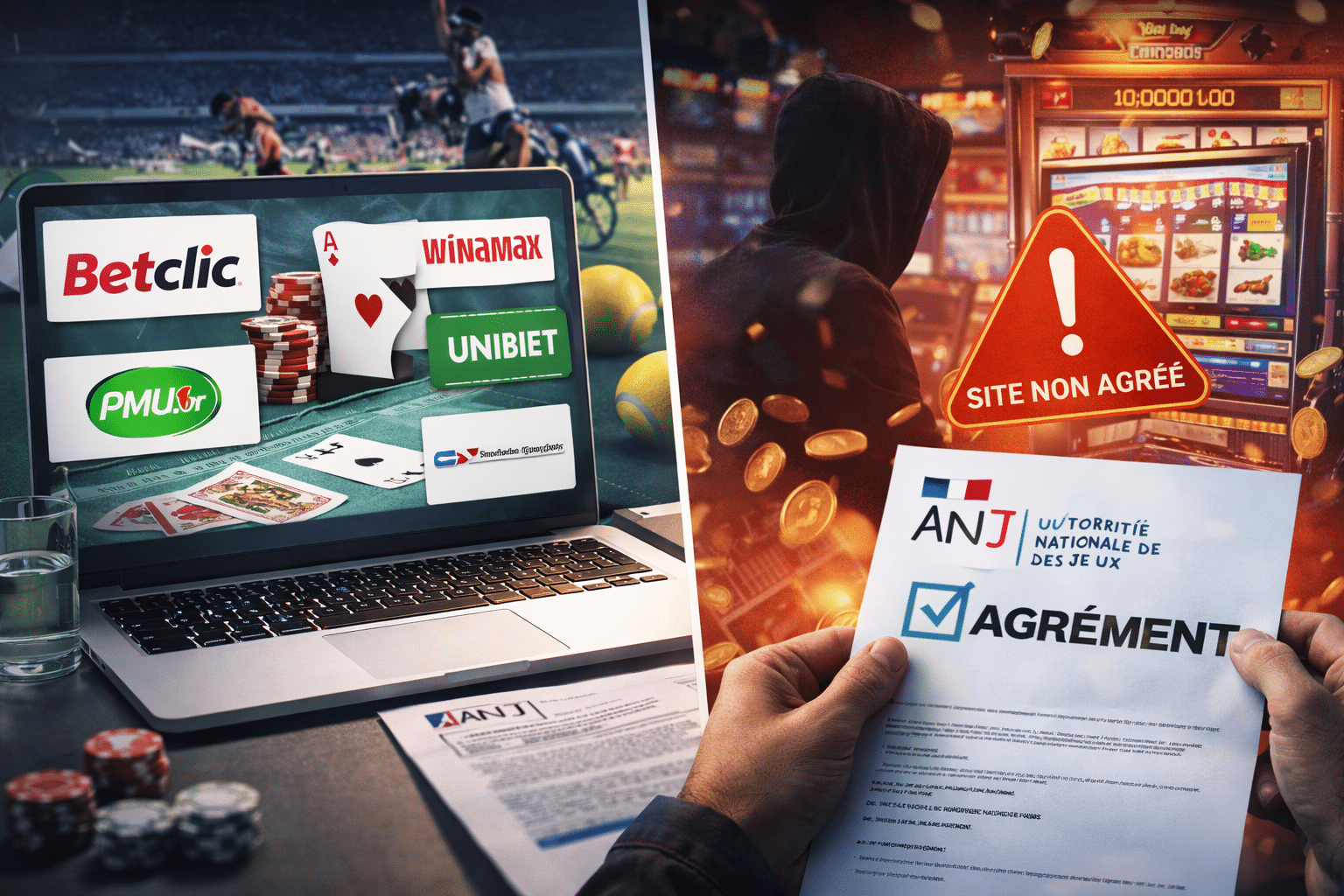 Quels sont les opérateurs agréés en France d’après l’ANJ ?