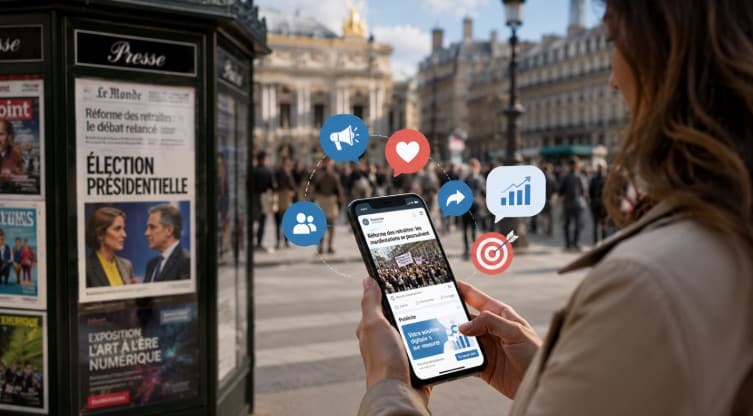 actualités politiques comme stratégie de webmarketing