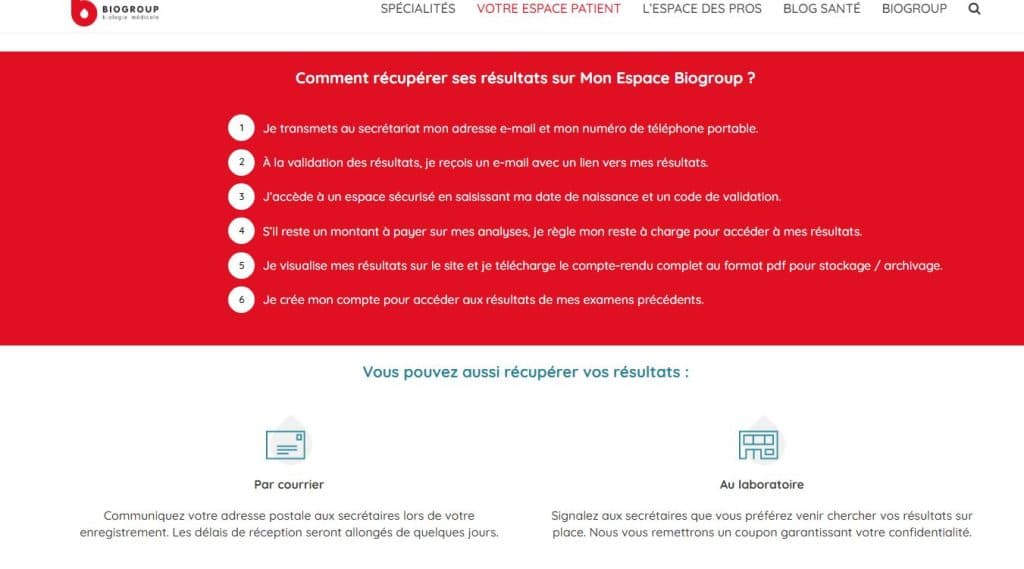 ouvrir PDF Biogroup