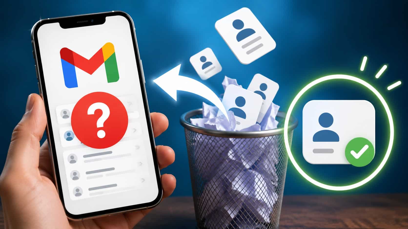 Contacts Gmail disparus ou perdus : comment les récupérer facilement ?