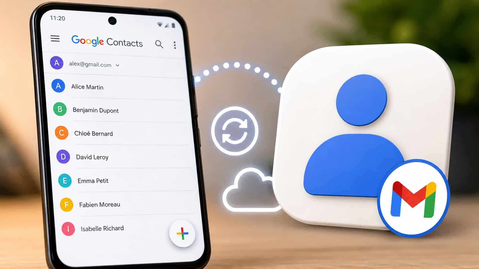 Contacts Gmail sur téléphone : où les trouver et comment y accéder facilement ?