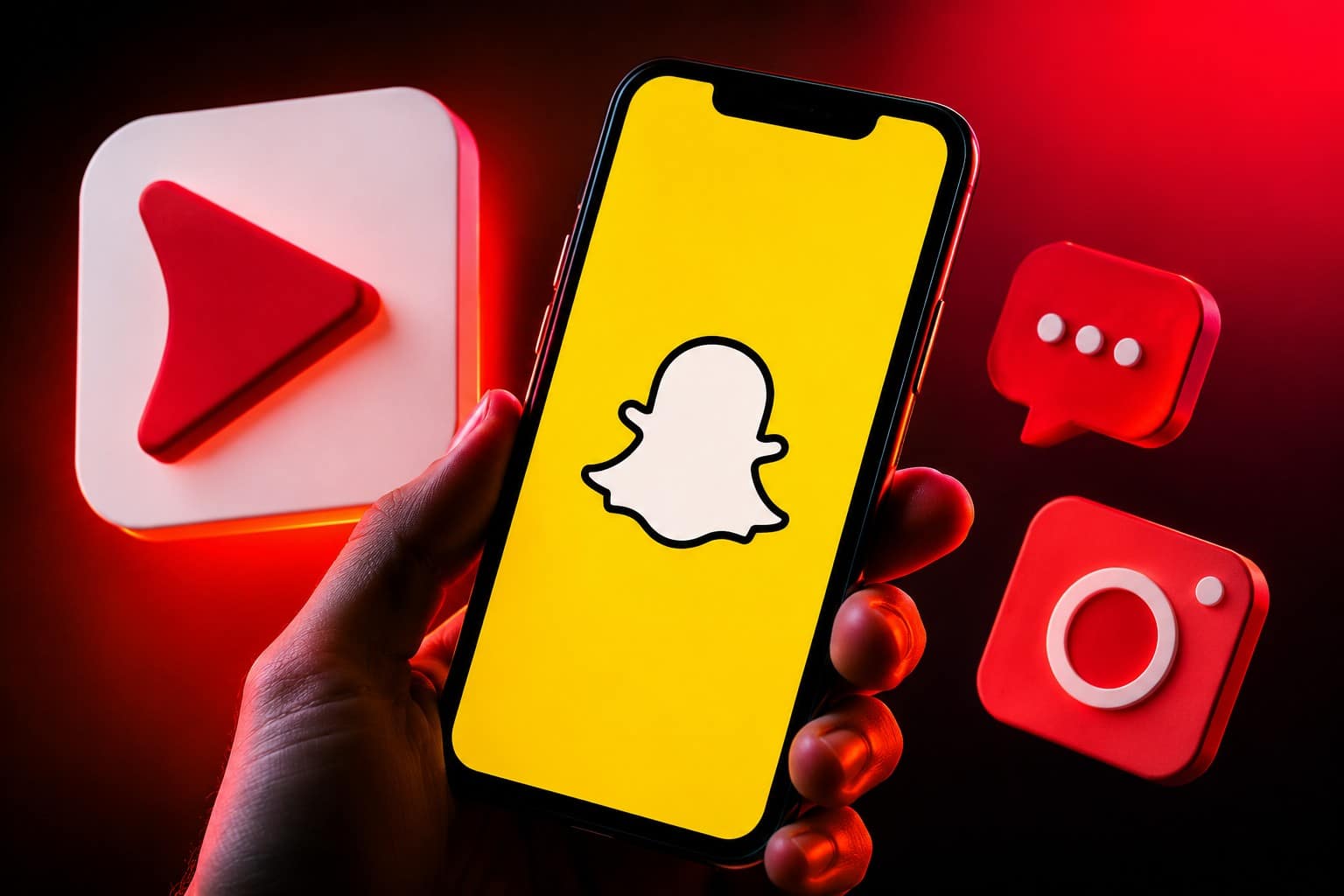 Snap rouge sur Snapchat : voilĂ ce que cette couleur signifie vraiment