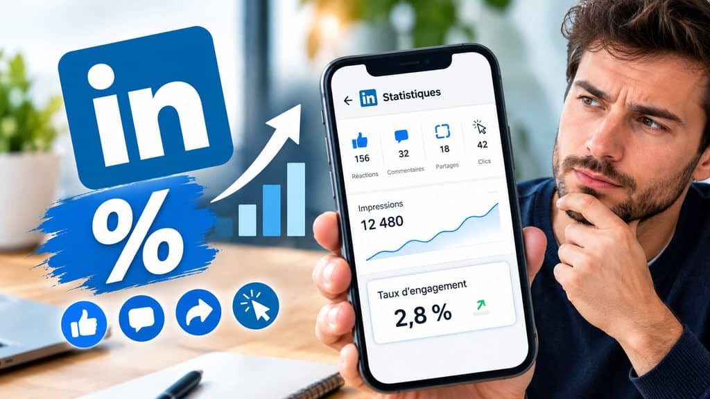Taux d'engagement LinkedIn