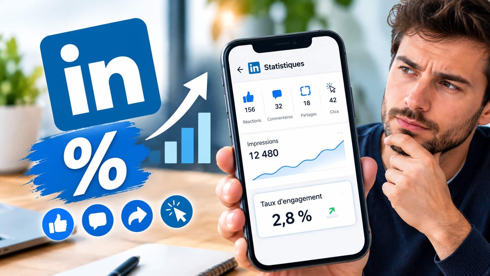 Taux d’engagement LinkedIn : comment le calculer correctement ?